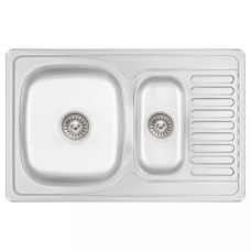 Кухонна мийка WEZER 7850(08) Deсоr 780x500x180 мм + сифон