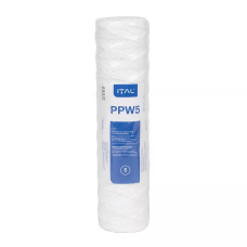 Картридж із поліпропіленової нитки ITAL PPW 2,5"x10" 5 мкм (PPW50IT)