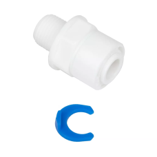 Прямий фітинг ITAL 1/4"Q x 1/8"РЗ (ST020-A)
