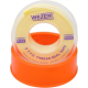Фум стрічка WEZER PTFE 12x0,1 мм 12 м, жовтий