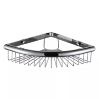 Frap Полиця кутова F352, 240х60 мм, нержавіюча сталь, хром