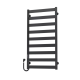 Рушникосушарка електрична Deffi Harmony П9, 500x1000, лівий, чорний DEFFI (B.HR.100.50.9.E.B.L.2)