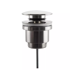 Донний клапан Frap F62-5, автомат, 1 1/4", сатин
