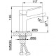 Смеситель для раковины Frap F1062, черный