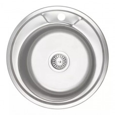 Кухонна мийка WEZER 490(06) Decor 490x180 мм + сифон