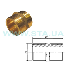 Ніпель   1" (під прокл.) STA {300/20}