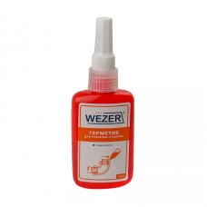 Анаэробный гель-герметик WEZER 50 мл для резьбовых соединений