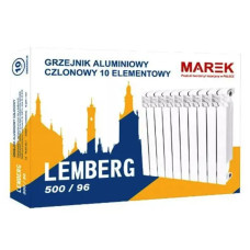Радіатор алюмінієвий MAREK Lemberg 500/96-194 Вт