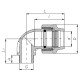 Коліно 90° із зовнішньою різьбою ПЭ ITAL 50 мм х 1 1/4