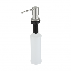 F408-5 Дозатор жидкого мыла встроенный (нерж./пластик) 300мл (Сатин) {50/1}