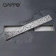 Душовий канал GAPPO G85007-2, 70х500 мм, нержавіюча сталь