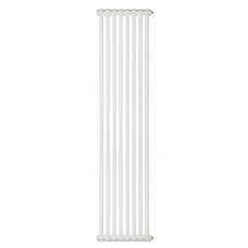 Сталевий трубчастий радіатор Zehnder Charleston 2180-08, білий