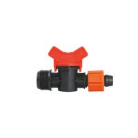 FLORA Кран для крапельної стрічки Ø16мм н/р 3/4