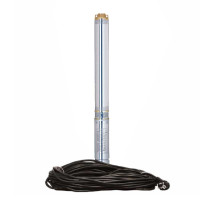 Dongyin Насос скважинный центробежный 0.55кВт H 85(55)м Q 40(25)л/мин Ø66мм (кабель 45м) AQUATICA () 2.5SEm1.8/31 (777373)