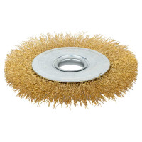Grad Щітка дротяна дископодібна Ø115мм Ø22.2мм (латуньована) (9031115)