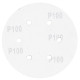 Шліфувальний круг 6 отворів Ø150мм P100 (10шт) SIGMA (9122261)