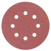 SIGMA Шліфувальний круг 8 отворів Ø125мм P60 (10шт) (9122641)