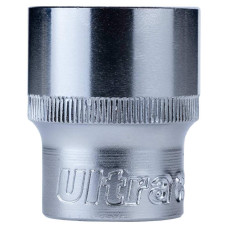 Насадка шестигранная короткая 1/2" 24мм CrV ULTRA (6070242)