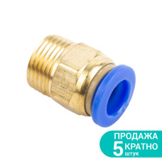 Штуцер цанговий Ø10мм МТ 3/8" SIGMA (7026941) (5 шт)