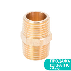 З'єднання MT 1/2" × 1/2" (латунь) SIGMA (7025331) (5 шт)