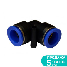 З'єднання цангові (кутовий) Ø10×10мм SIGMA (7026191) (5 шт)