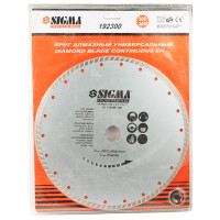 SIGMA Круг відрізний алмазний 