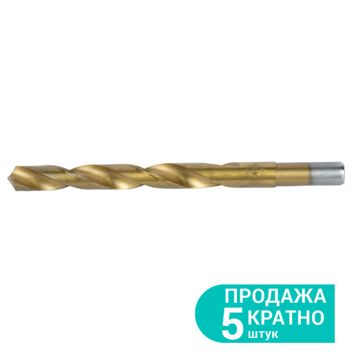 Свердло по металу HSS-TIN титанове Ø11.0мм (pvc, КРАТНО 5шт) SIGMA (1165881) (5 шт)