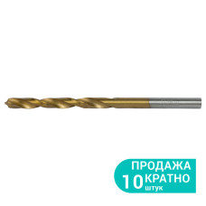 Сверло по металлу HSS-TIN титановое Ø4.2мм (pvc, КРАТНО 10шт) SIGMA (1165351) (10 шт)