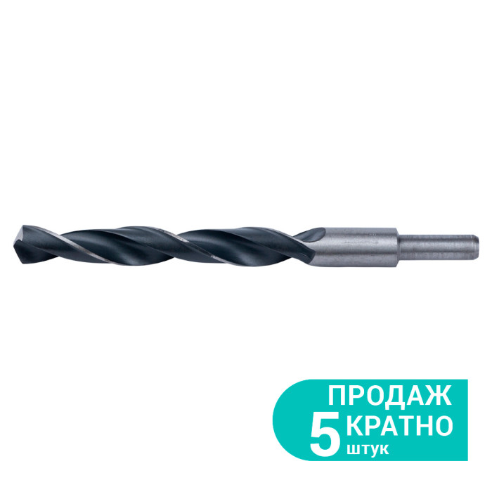 Свердло по металу hss вороновано-поліроване 15.5мм Р6М5К5 SIGMA (1021551) (5 шт)