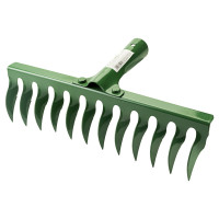 Grad Граблі садові кручені 12 зубів 320×82мм заклепувальне кріплення (5051915)