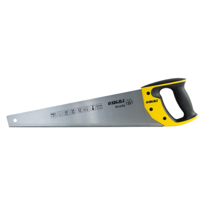 Ножовка по дереву 450мм 11TPI Grizzly SIGMA (4400881)