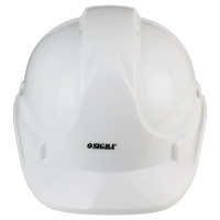 SIGMA Каска будівельна 8 точок кріплення (біла) (9414501)