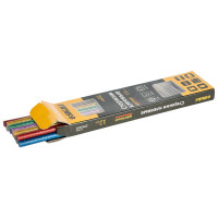 SIGMA Набор стержней клеевых Ø8×200мм 12шт 0.2кг (цветные) (2703151)