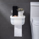Тримач для туалетного паперу на вакуумних присосках s42 219×193×151мм AQUATICA (9784297)