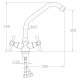 Смеситель s70 ½" для кухни на шпильке TAU VD-5B161C (9870120)