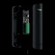 Ajax DoorProtect Plus Fibra - Дротовий датчик відкриття дверей / вікон з сенсором удару і нахилу - Чорний