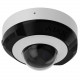 Ajax DomeCam Mini (5 Mp/4 mm) - Дротова охоронна IP-камера - Білий