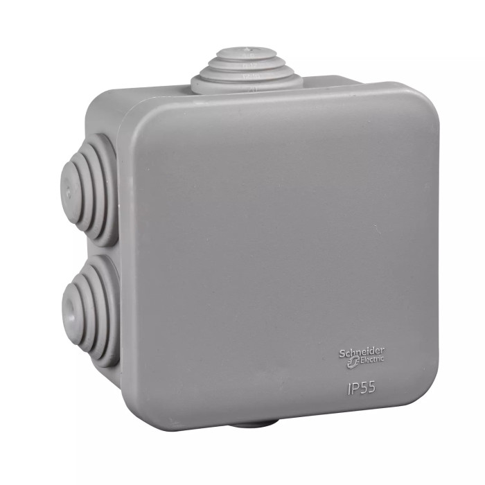 Розподільна коробка зовнішня Schneider Electric ІР55 100х100х50