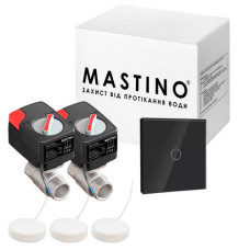 Система защиты от протечки воды Mastino TS2 1/2 black (008610)