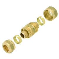 KAN-therm З'єднувач двосторонній згвинчуваний 25x3,5 (1110042012)