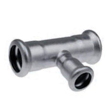 Inox тройник редукционный press 76,1 x 35,0 x 76,1 KAN-therm