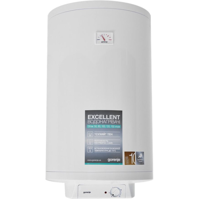Водонагрівач (бойлер) Gorenje GBF 80 V9 (сухий тен) (735711)