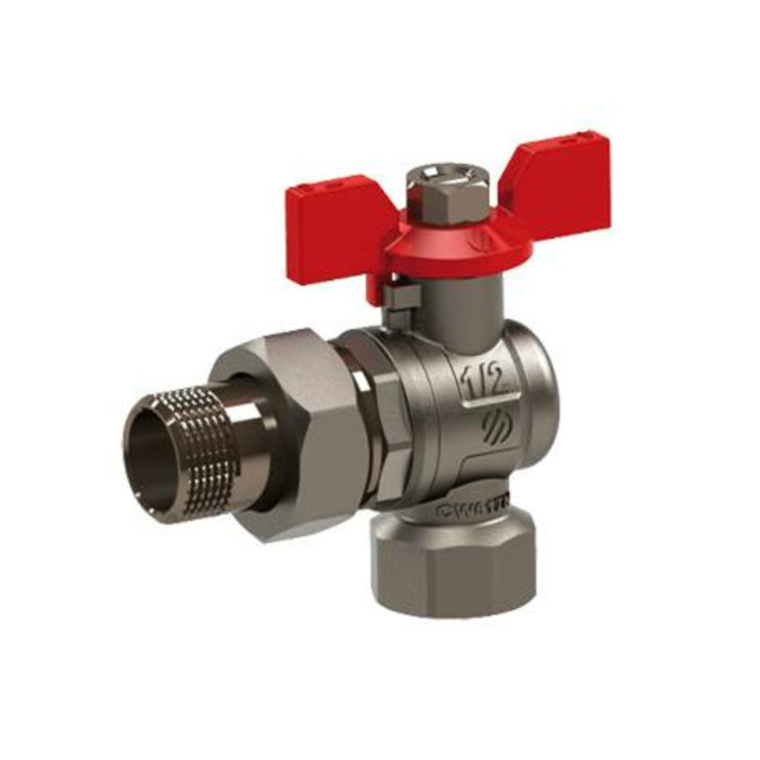 Кран кульовий кутовий з американкою ARCO 3/4″ SENA (154304)
