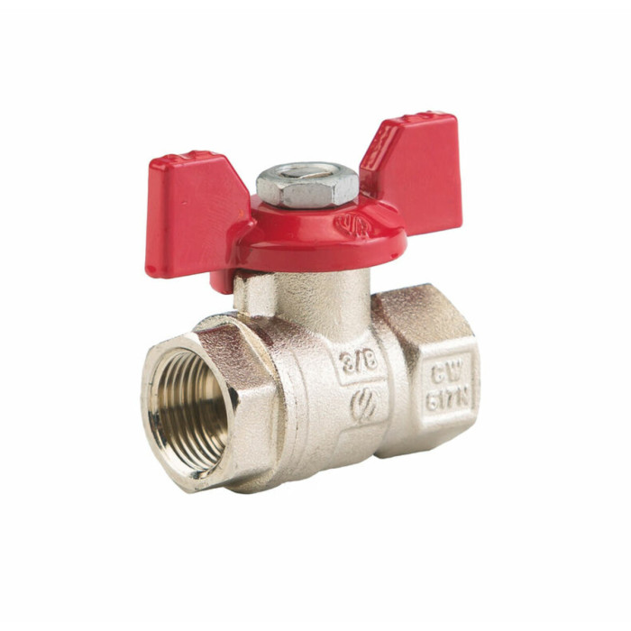 Кран кульовий ARCO SENA 3/4″ ВВ Ручка Метелик (153104)