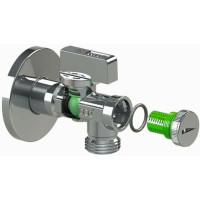 Кран приборный угловой с фильтром ARCO 1/2″x1/2″ (02400MAC)