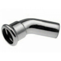 Колено ниппельное 45° ВВ 42×42 press KAN Steel KAN-therm (6240498)