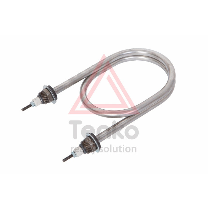 Тен котловий 2,0 кВт Нерж.М22х1,5, скріпка R60