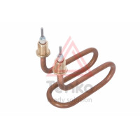 тен для дистилятора 2,5 кВт Мідь М18х1,5, гн-гн