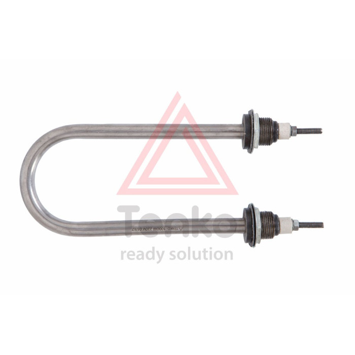 Тен нерж 2,5 кВт, Д-13, М22x1,5, дуга R30