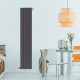 Радиатор алюминиевый (3 секции) LEDRO S/90 2000 мм ARDESIA/SLATE GREY 3B NOVA FLORIDA (81GLE04403)